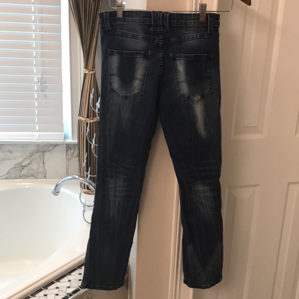 Skinny jeans dark denim